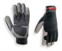 1VD38 Mechanics Gloves, Black, S, PR