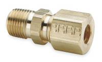 1VDE2 Male Connector, Compression, 3/16 In, PK 10