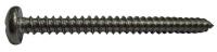 1VE56 Metal Screw, Pan, #6, 1 1/2 L, PK 100