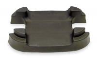 1VEG8 Dispenser Riser, Commercial, 19 1/2 In H