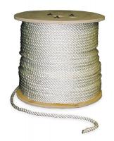 5DNG0 Heat Set Rope, Nylon, 1/4In. dia., 1200ft L
