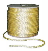 11A199 Rope, PPL, Twisted, 3/8 In. dia., 1200 ft. L