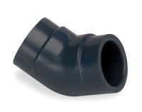 1VFG1 Elbow, 45 Deg, 3 In, FNPT, PVC