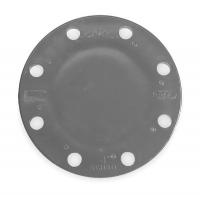 2PML3 Blind Flange, 3/4 In, Flanged, PVC