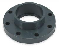 1VFR8 Stone Flange, PVC, 4 In, Schedule 80, Gray