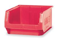 1VH47 Bin, Plastic, Red