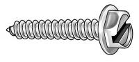 1VHE9 Metal Screw, Hex, 3/8, 1 1/4 L, PK 100