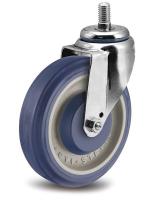 1VJL9 Swivel Stem Caster, 5 In, 250 lb, Polyurthn