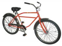 8DH55 Bicycle, Coaster Brakes, 26 In Wheel, Yel