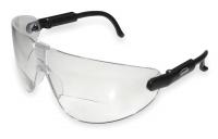 1VJZ9 Reading Glasses, +2.5, Clear, Polycarbonate