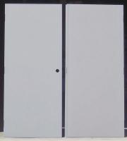 1VMN6 Flush Double Door, Type ST, Steel, PK 2