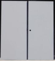1VMN7 Flush Double Door, Type ST, Steel, PK 2