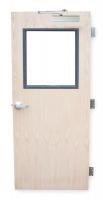 1VMX6 Security Door, Type ST, Red Oak Veneer