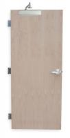 1VMU7 Security Door, Type CE, Red Oak Veneer