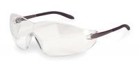 1VT96 Safety Glasses, Clear, Scratch-Resistant
