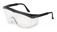 1VT99 Safety Glasses, Clear, Scratch-Resistant