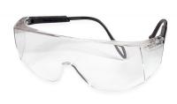1VW15 Safety Glasses, Clear, Uncoated