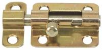 1VZX2 Slide Barrel Bolt, Brass