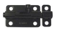 1VZZ6 Slide Barrel Bolt, Black, 3 In