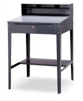 1W907 Desk, Open Shop, Gray