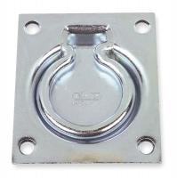 1WAH6 Folding Pull Handle, Brass, 1-5/16 In