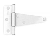 1WBF2 T Hinge, Heavy, Steel, 4 Hole Leaf, PK 2