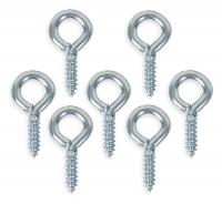 1WBF1 Screw Eye, Type Small Eye, Steel, PK 20