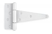 1WBF5 T Hinge, Heavy, Steel, 4 Hole Leaf, PK 2