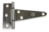 1WBG5 T Hinge, Heavy, Steel, 3 Hole Leaf