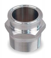 1WCL4 Adapter, 1.0 In NPT Tube Sz, 304 SS
