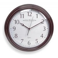 1WF57 Clock, Quartz, Round