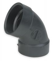 1WJB1 Street Elbow, 60 Deg, 2 In, ABS, Hub