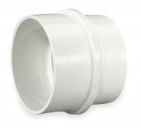 1WKL6 Adapter Coupling, PVC, 4 x 3 In, 1500 PSI