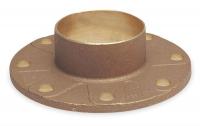 1WLJ1 Flange, C Connection, 2 1/2 In, Cast Copper