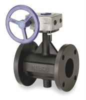 1WPK8 Butterfly Valve, Flanged, 6In, Ductile Iron