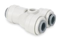 1WTE2 Two Way Divider, 1/2 In Tube OD, PK 10