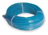 1WVG8 Poly Hose, Braided, 3/8 In Hose ID, 25 Ft L