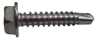 1WY18 Drilling Screw, 1/4-14, 3/4 L, Pk 50