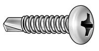 36L923 Drilling Screw, 12-14 x 1-1/2 L, PK1750