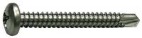1WY72 Drilling Screw, 1/4-14, 2 L, Pk 25