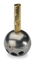 1NNY4 Faucet Ball Assembly, Stainless Steel