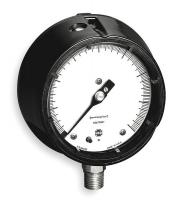 1X589 Compound Gauge, 4 1/2 In, 30 In Hg-100 Psi