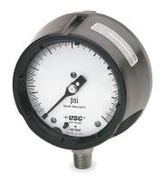 1X615 Compound Gauge, 4 1/2 In, 30 In Hg-30 Psi