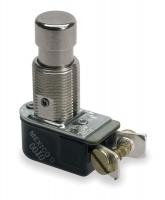 1X692 Miniature Push Button Switch, 6A @ 125V