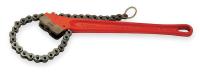 1XDY7 Chain Wrench, 36 In. L, Alloy Steel