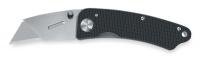 1XFB2 Folding Utility Knife, Aluminum, Black