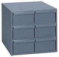 1XHJ6 Drawer Cabinet, 6 Drawers, D11 5/8, W11 3/4