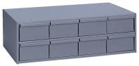 1XHJ7 Drawer Cabinet, 8 Drawers, D11 5/8, W22 3/4