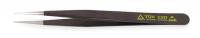 1XHZ8 ESD Tweezer, SS, 4.72 In, General Fine