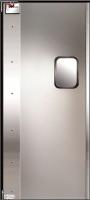 1XJD3 Door, Swinging, Alum, 3 Ft, Left Jamb